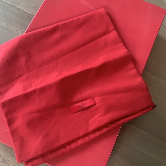 Valentino leather lace up boot flat 39.5 - Picture 16 of 16